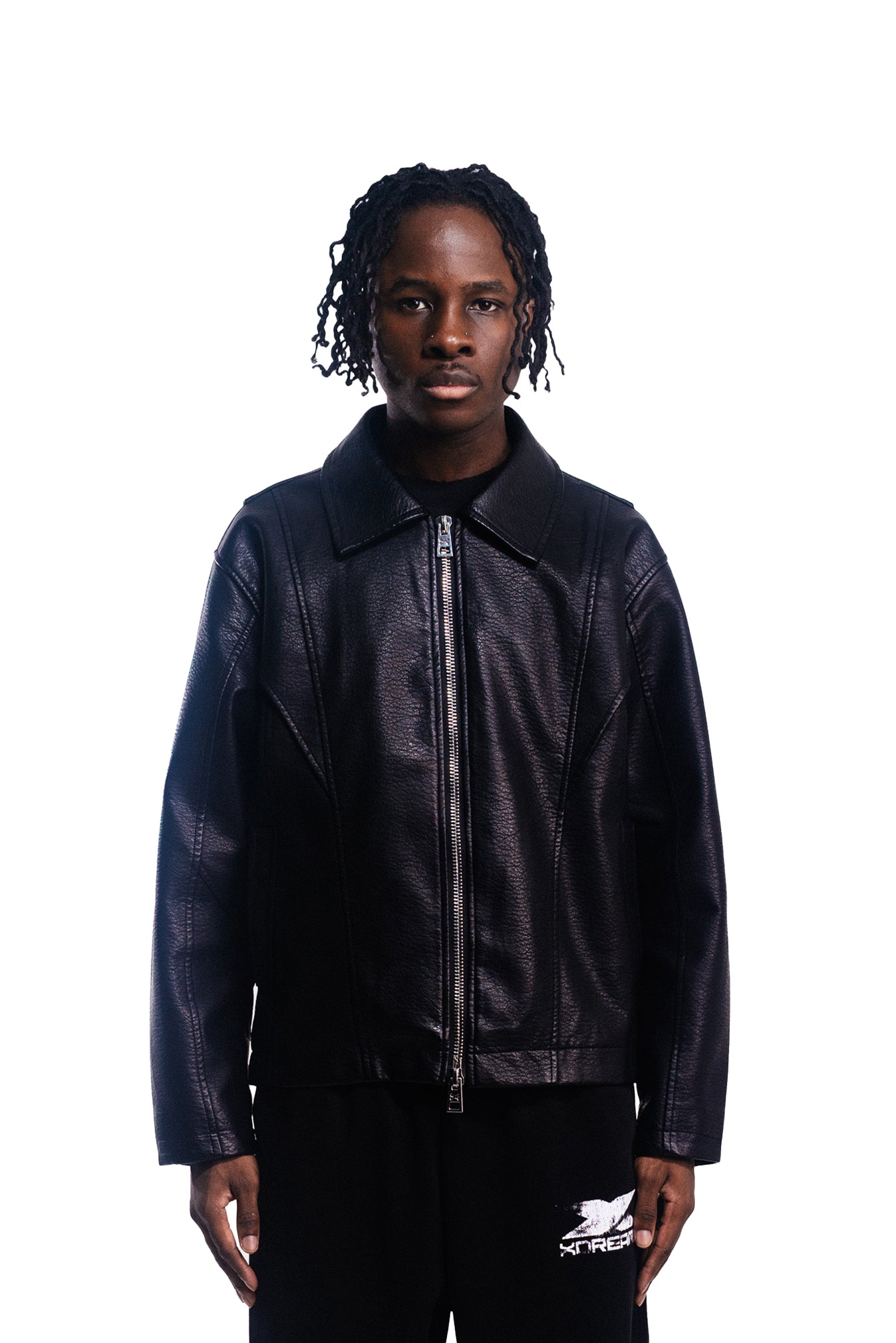 Coal Phantom Leather Jacket