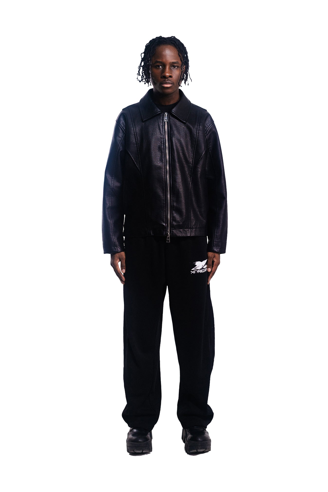 Coal Phantom Leather Jacket