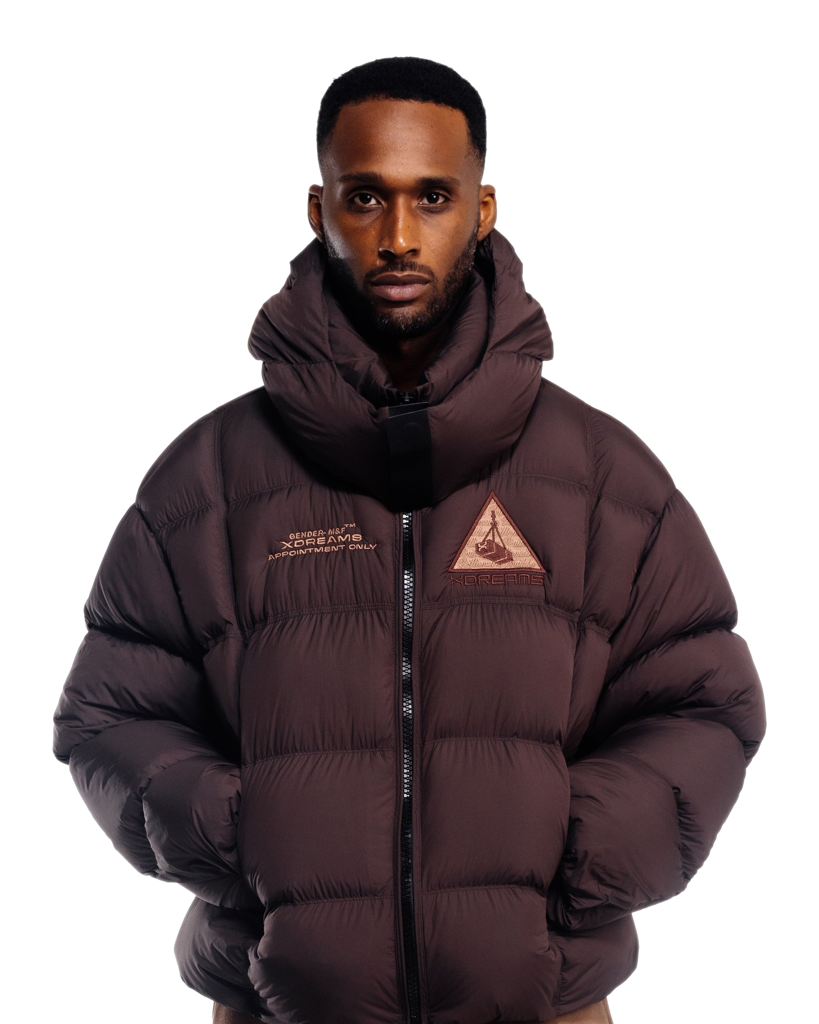 Magnetic Puffer - Brown