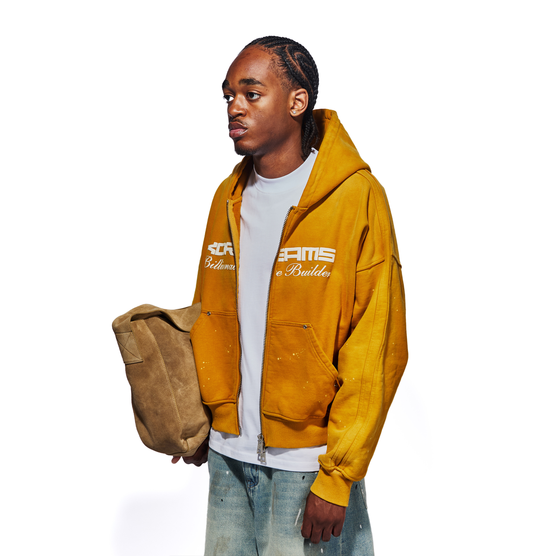 Billionaire Builder Hoodie - Tapeline Yellow