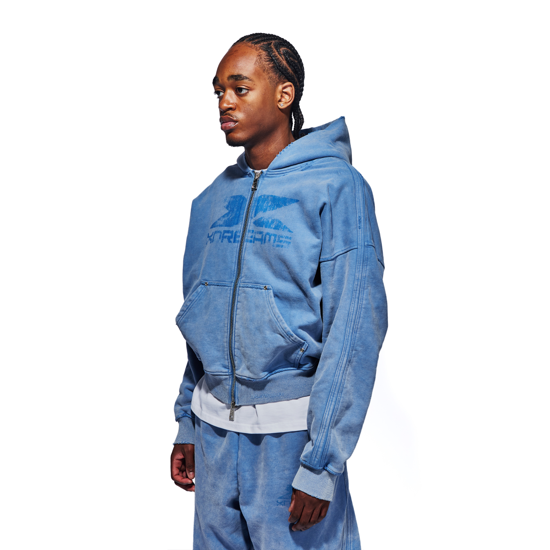 X Hoodie - Blueprint