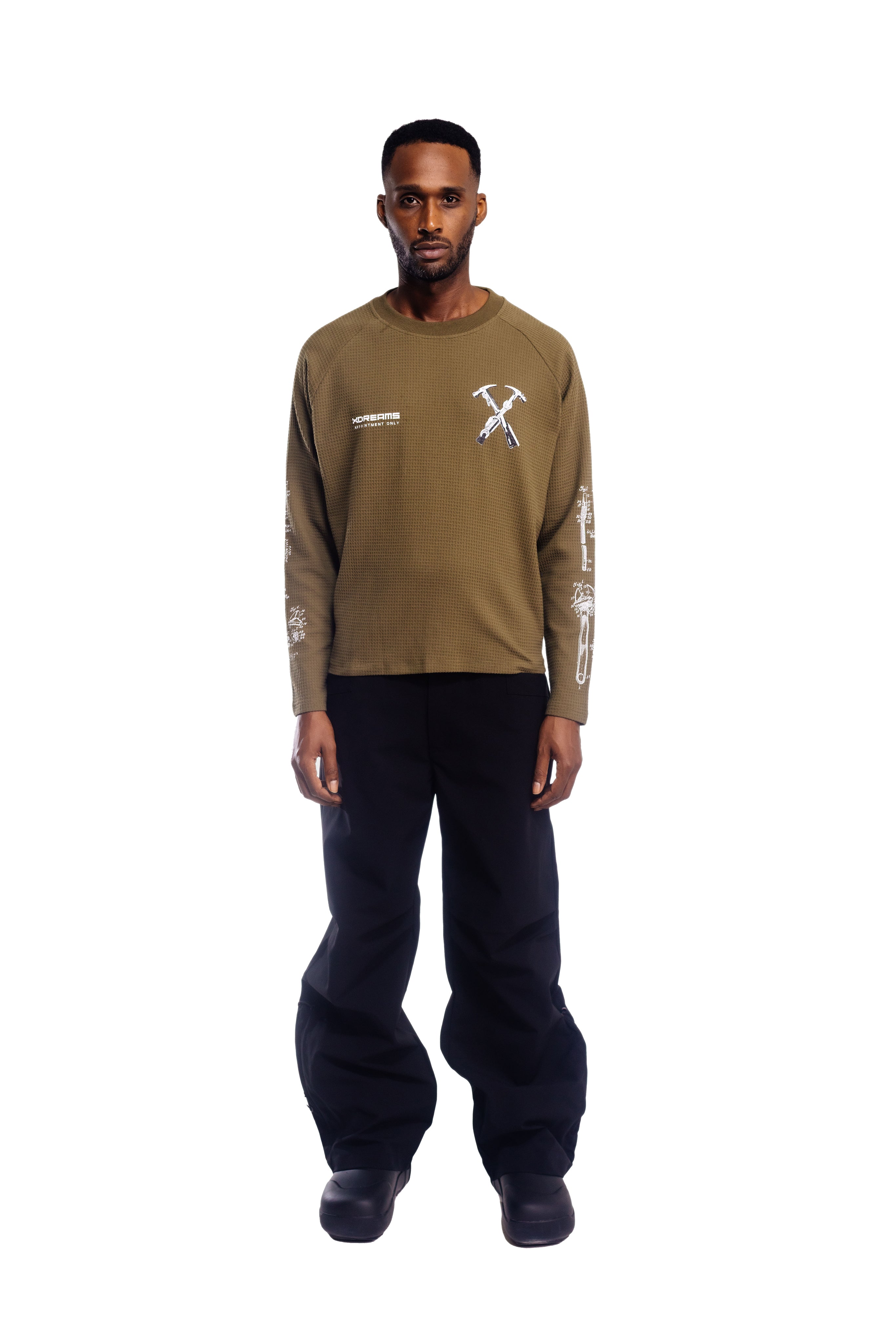X Tools Long Sleeve - Site Green