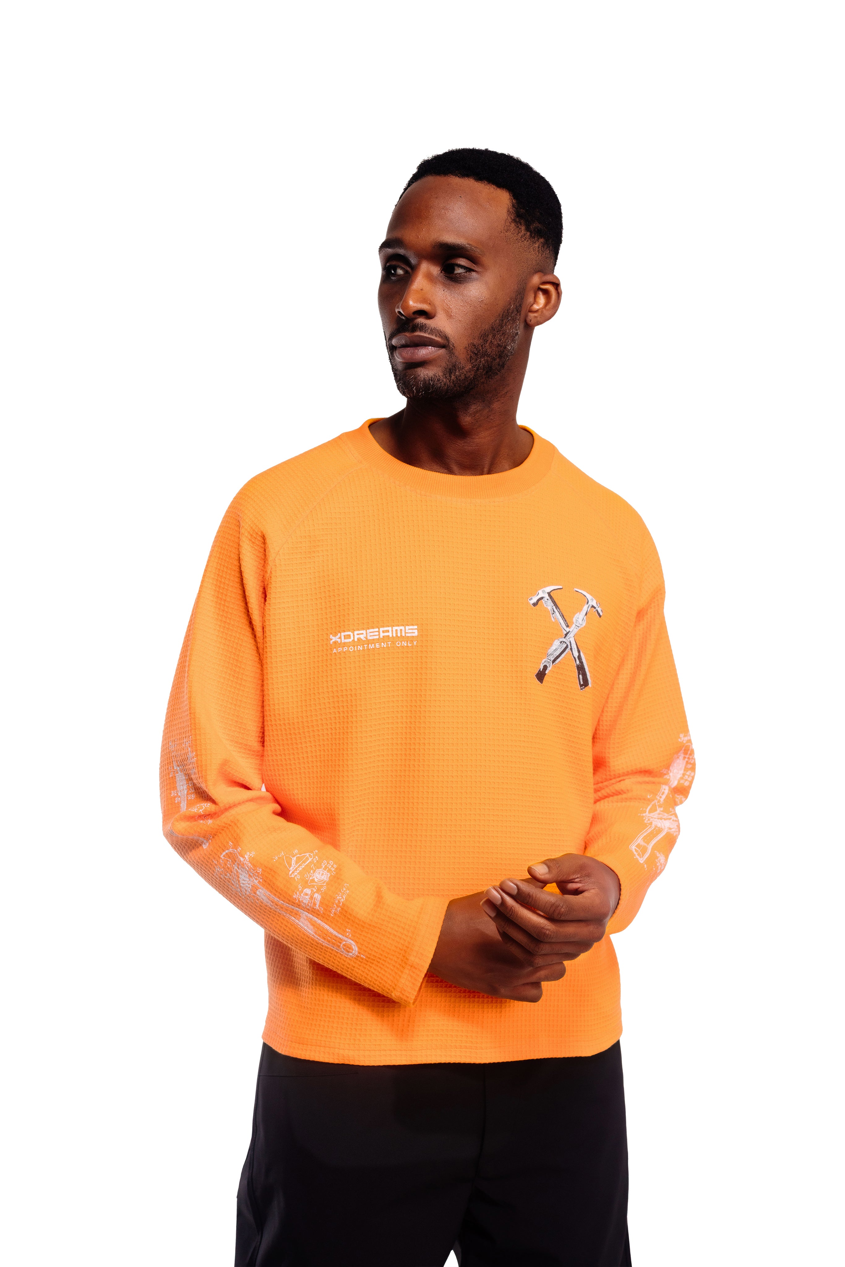 X Tools Long Sleeve - Rust Orange