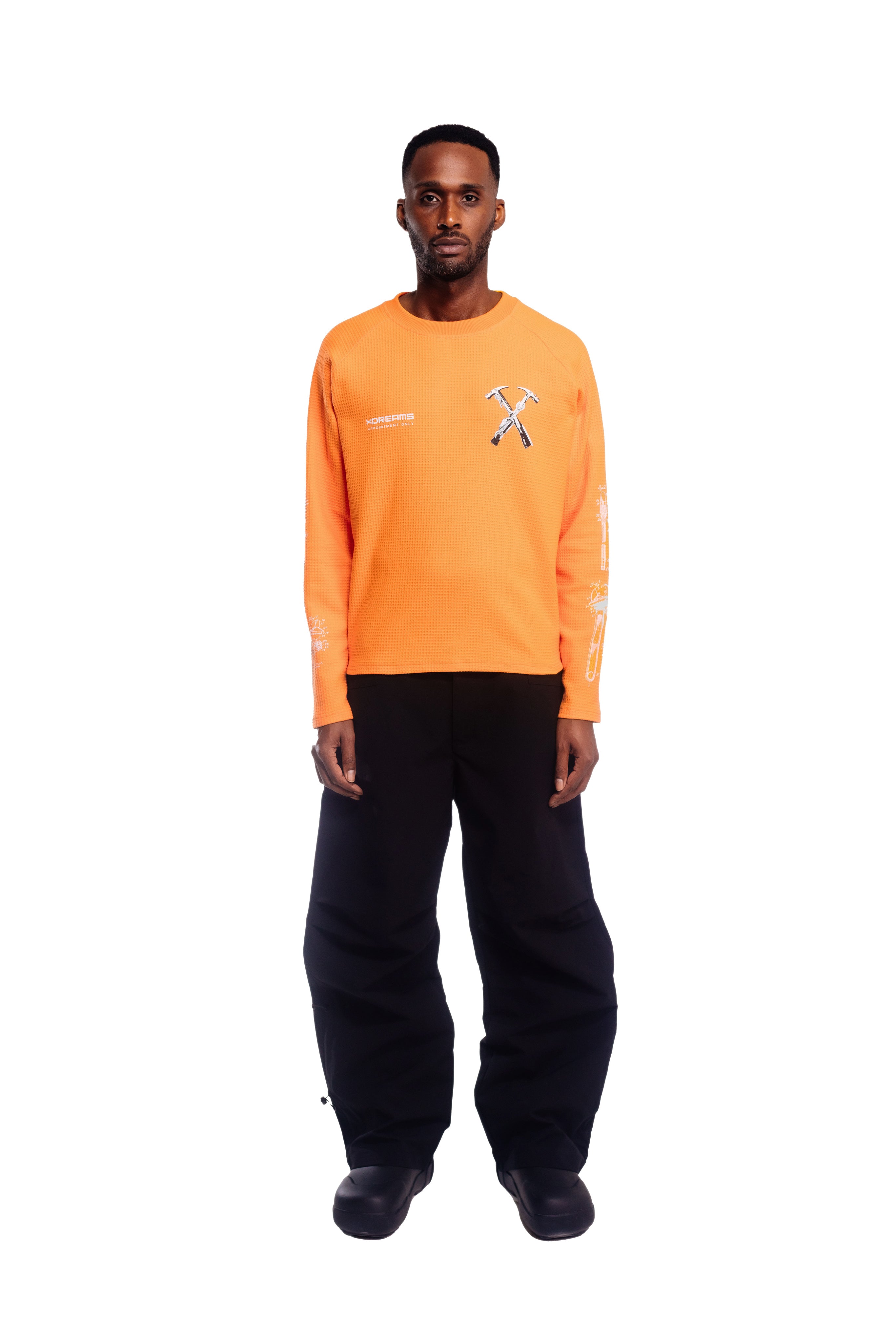 X Tools Long Sleeve - Rust Orange