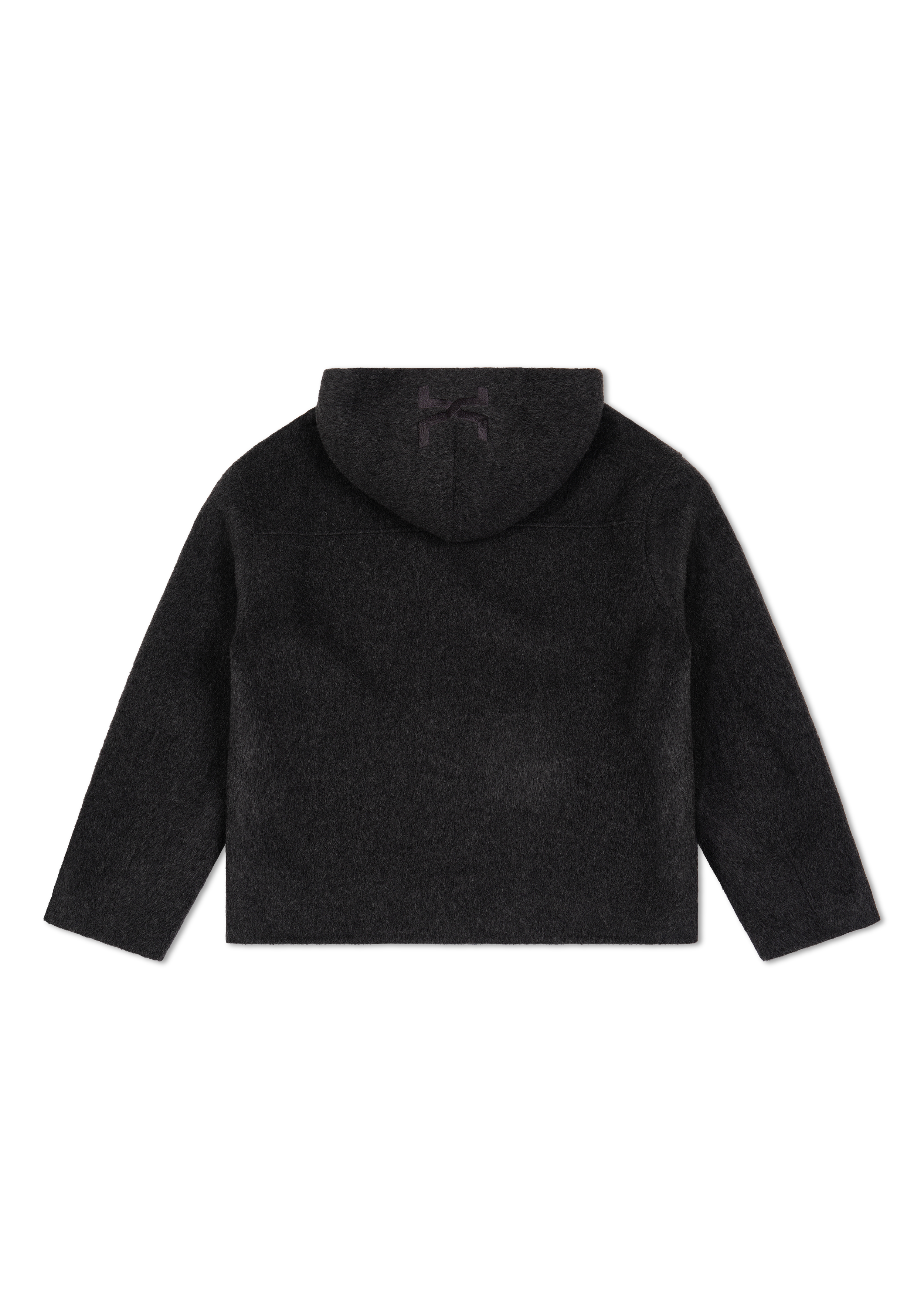 Wool Concrete Zip Hoodie