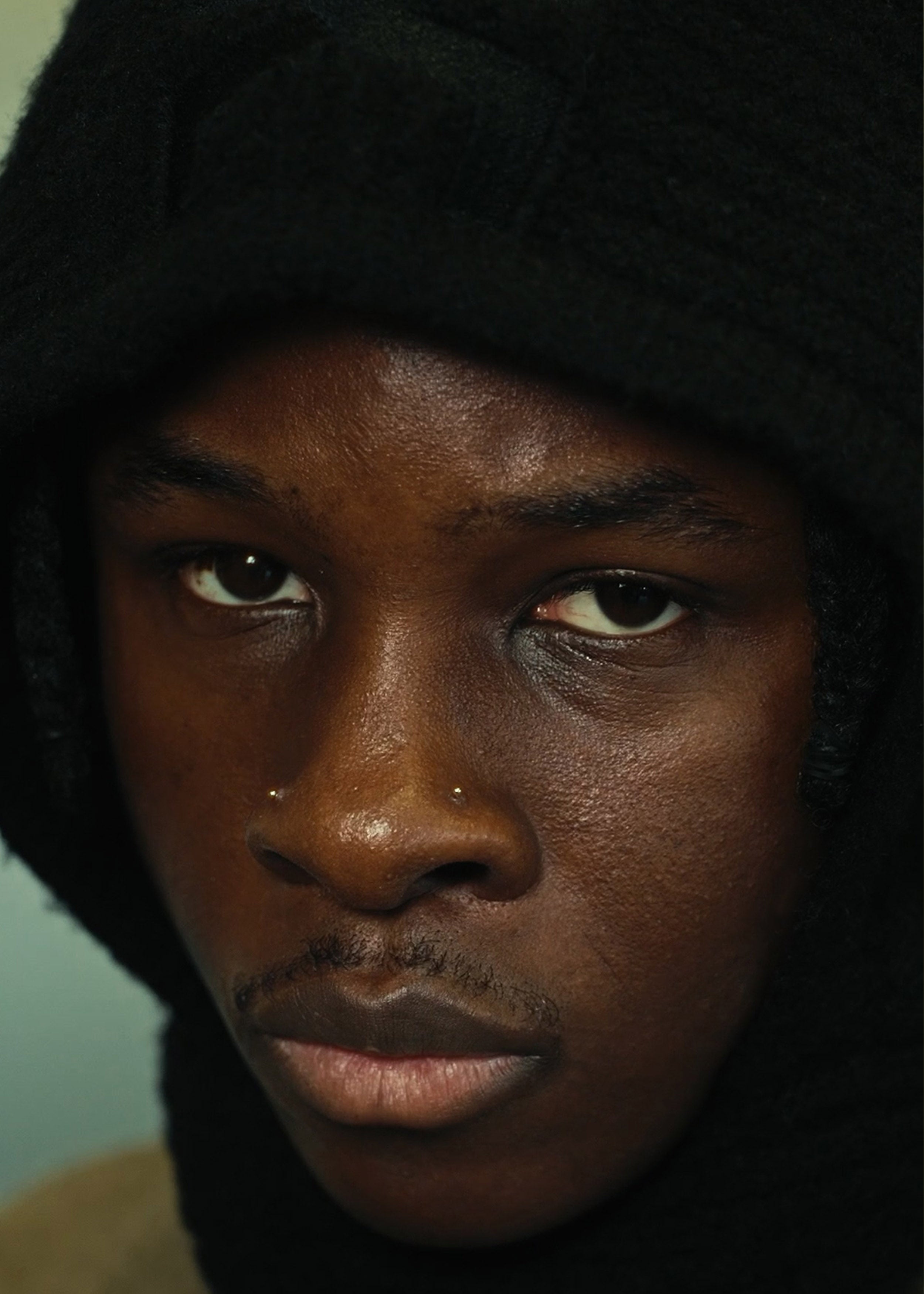 Coal Structured Scarf X Beanie