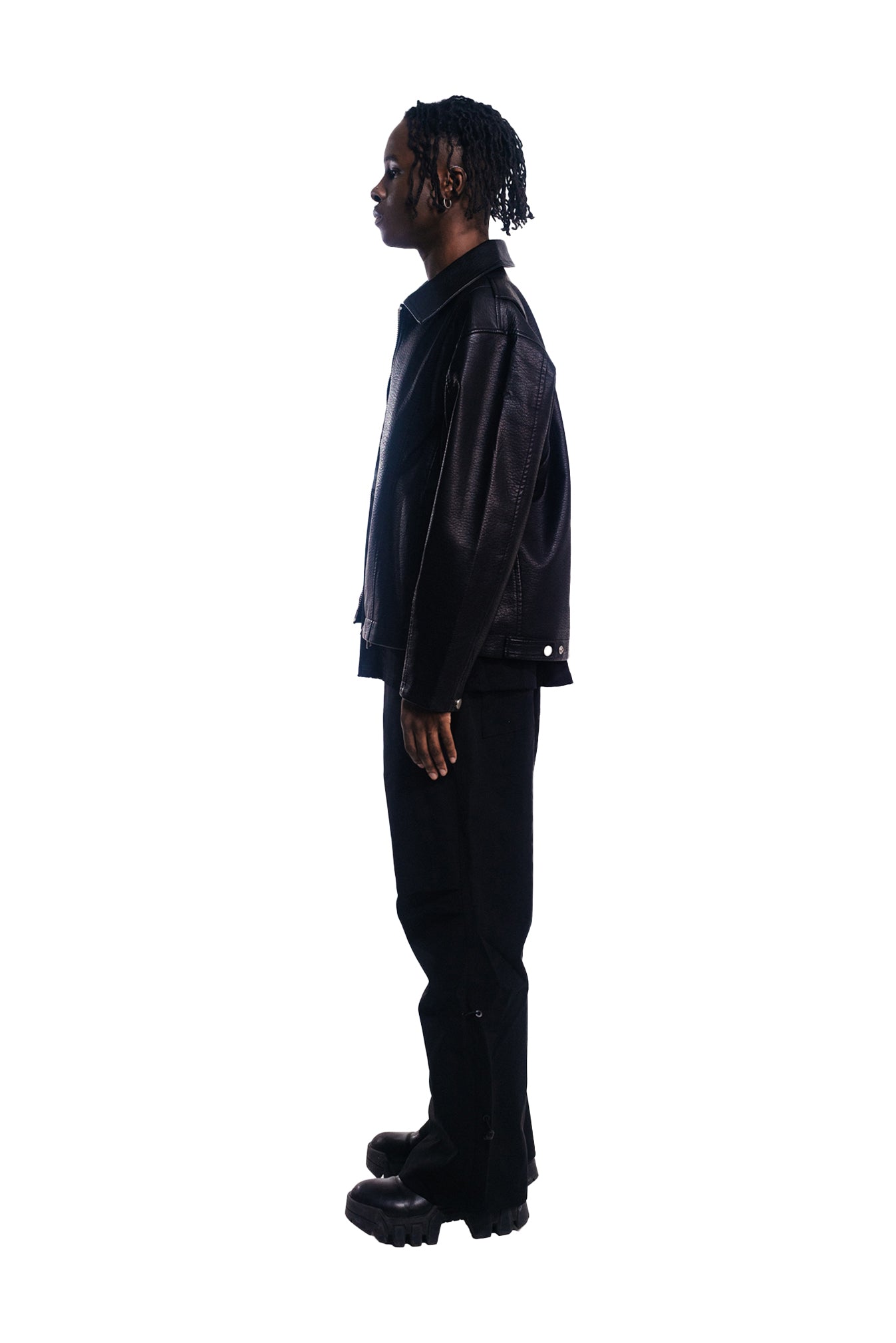 Coal Phantom Leather Jacket