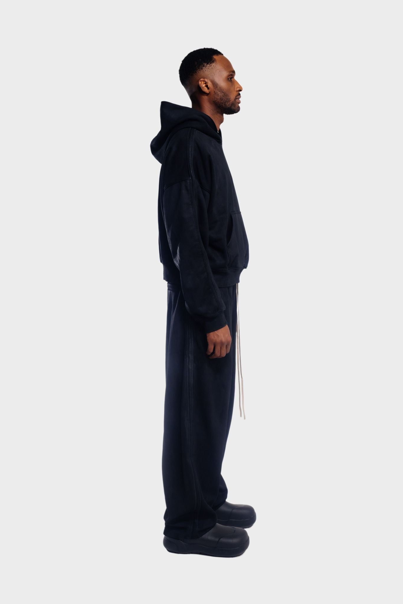 Wax Safety Hoodie - Coal