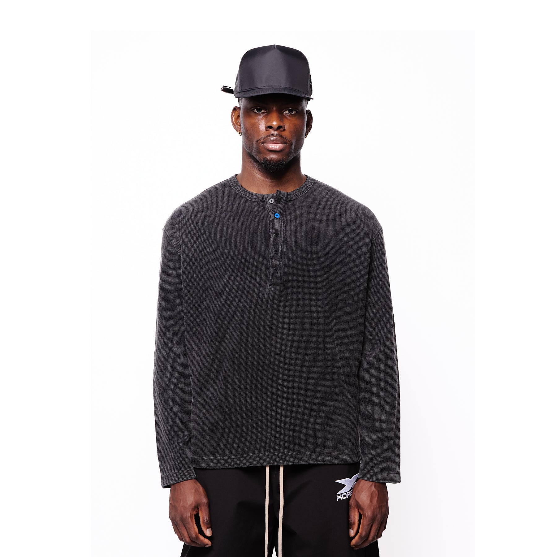 Uniform Henley - Coal Dust