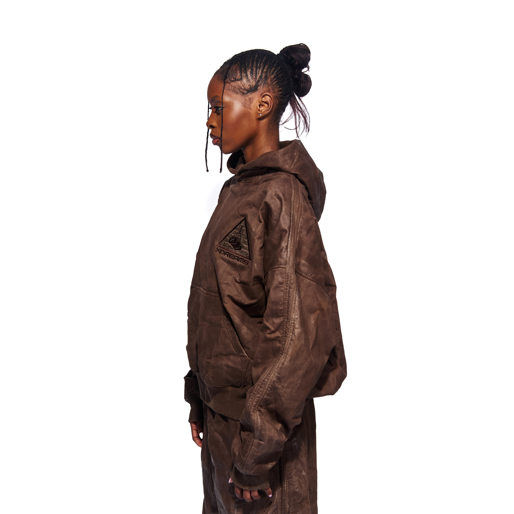 Wax Safety Hoodie - Brick