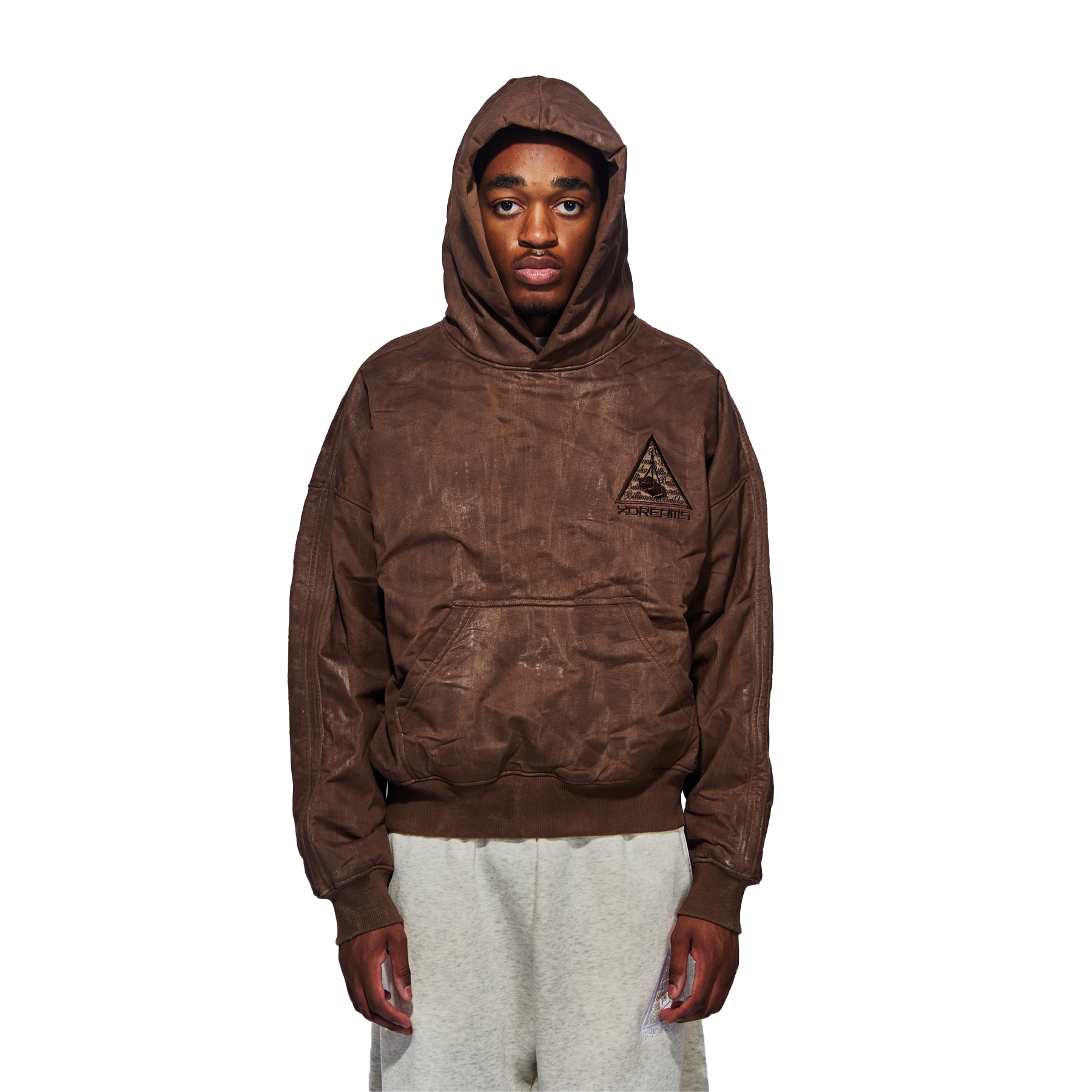 Wax Safety Hoodie - Brick