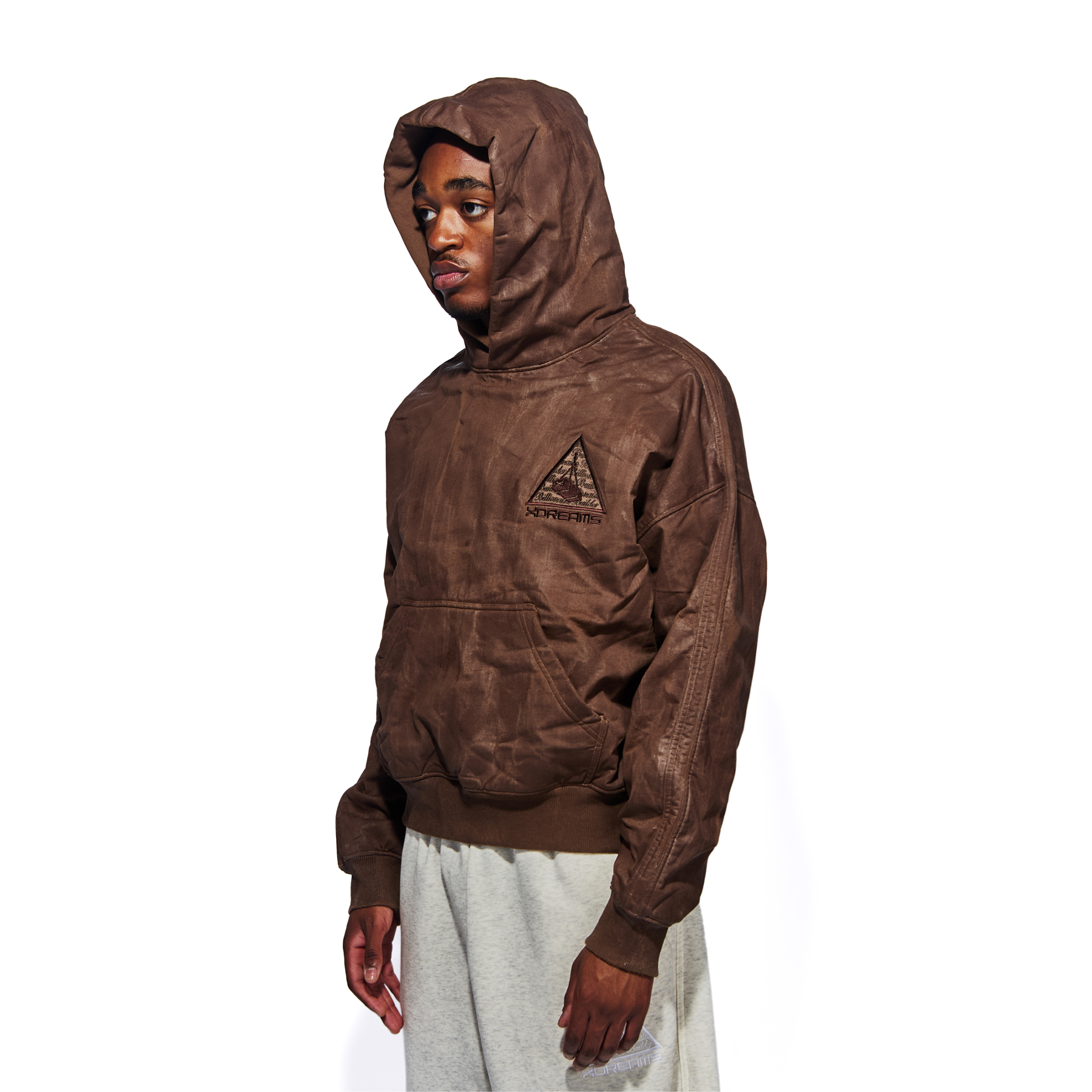 Wax Safety Hoodie - Brick