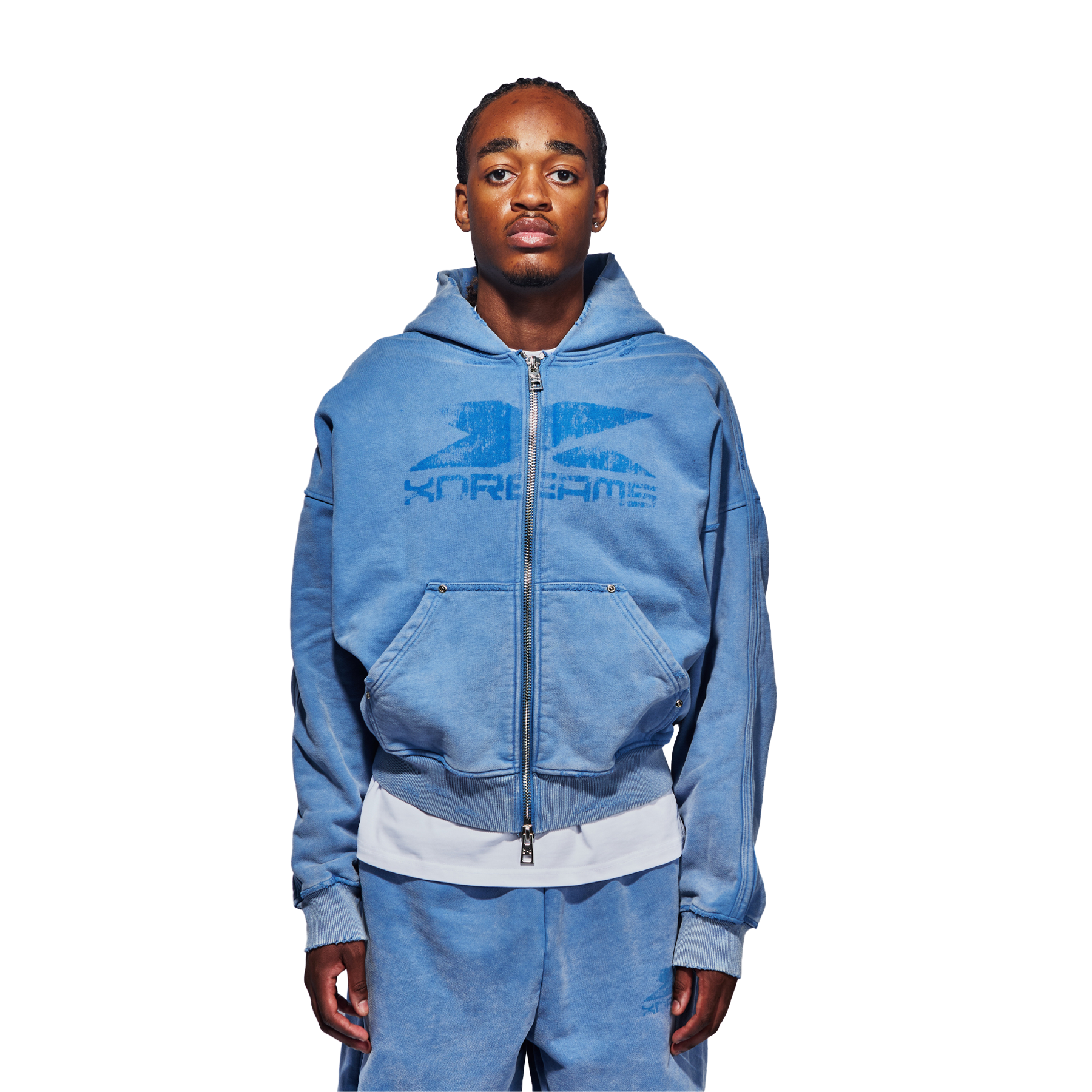 X Hoodie - Blueprint