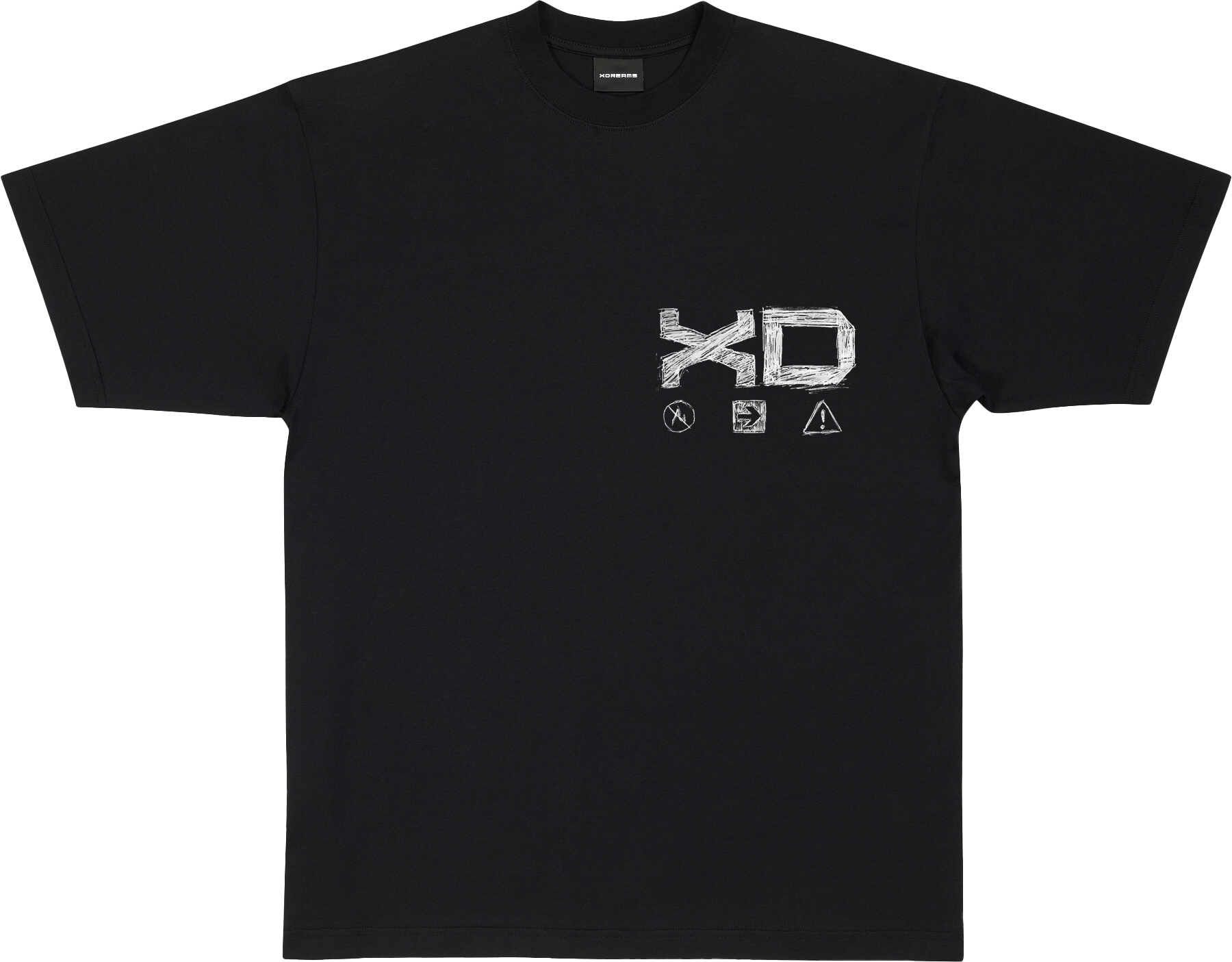 XD Sketch Coal T-Shirt