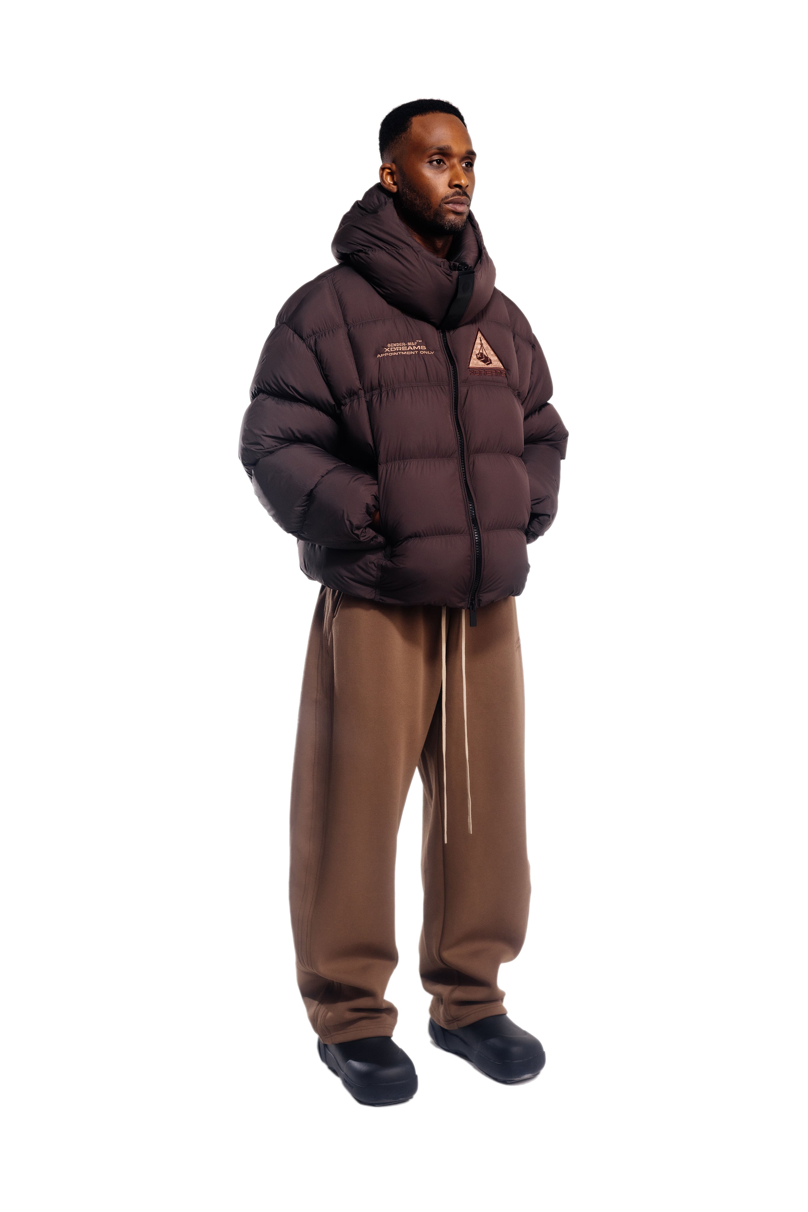 Magnetic Puffer - Brown