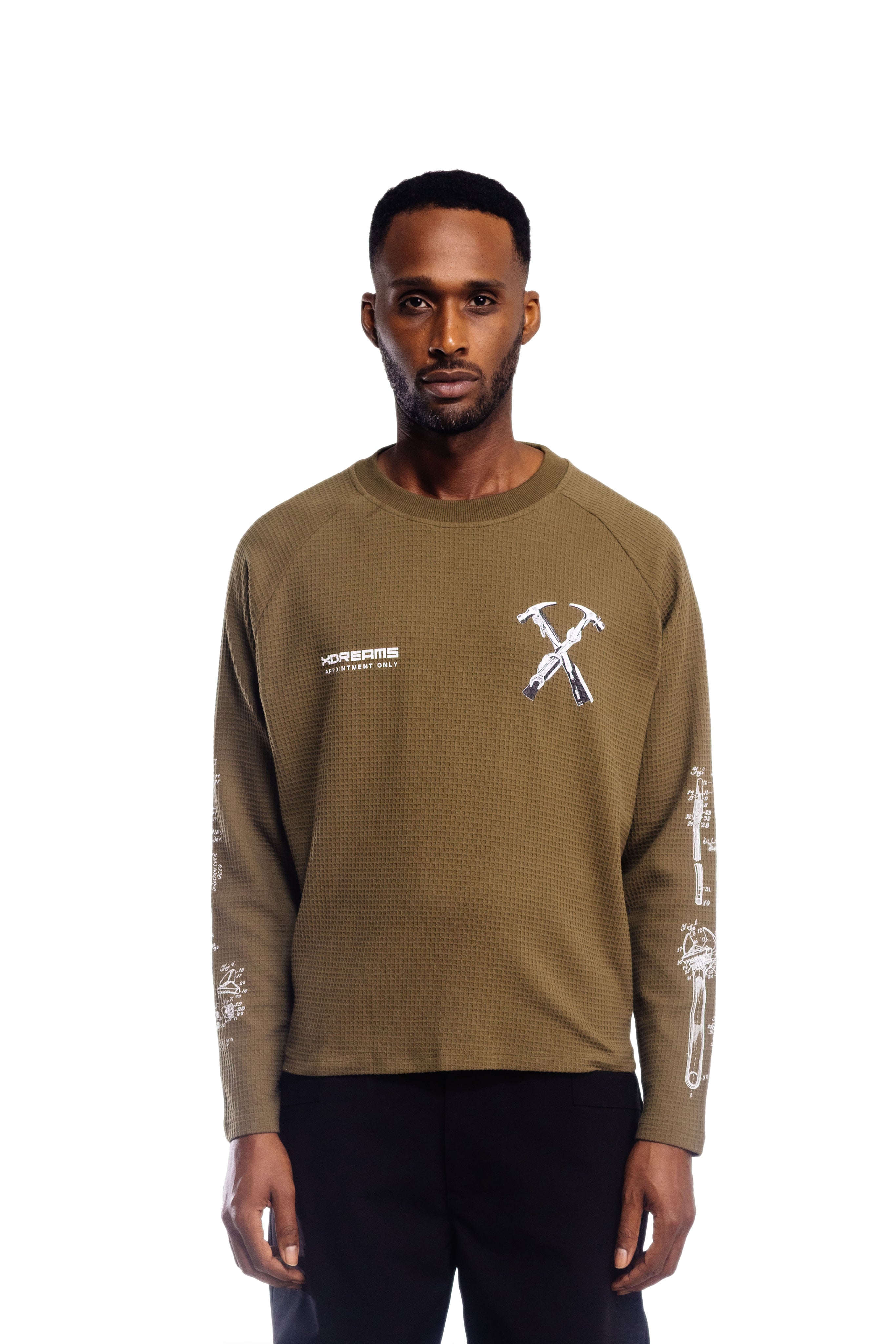 X Tools Long Sleeve - Site Green