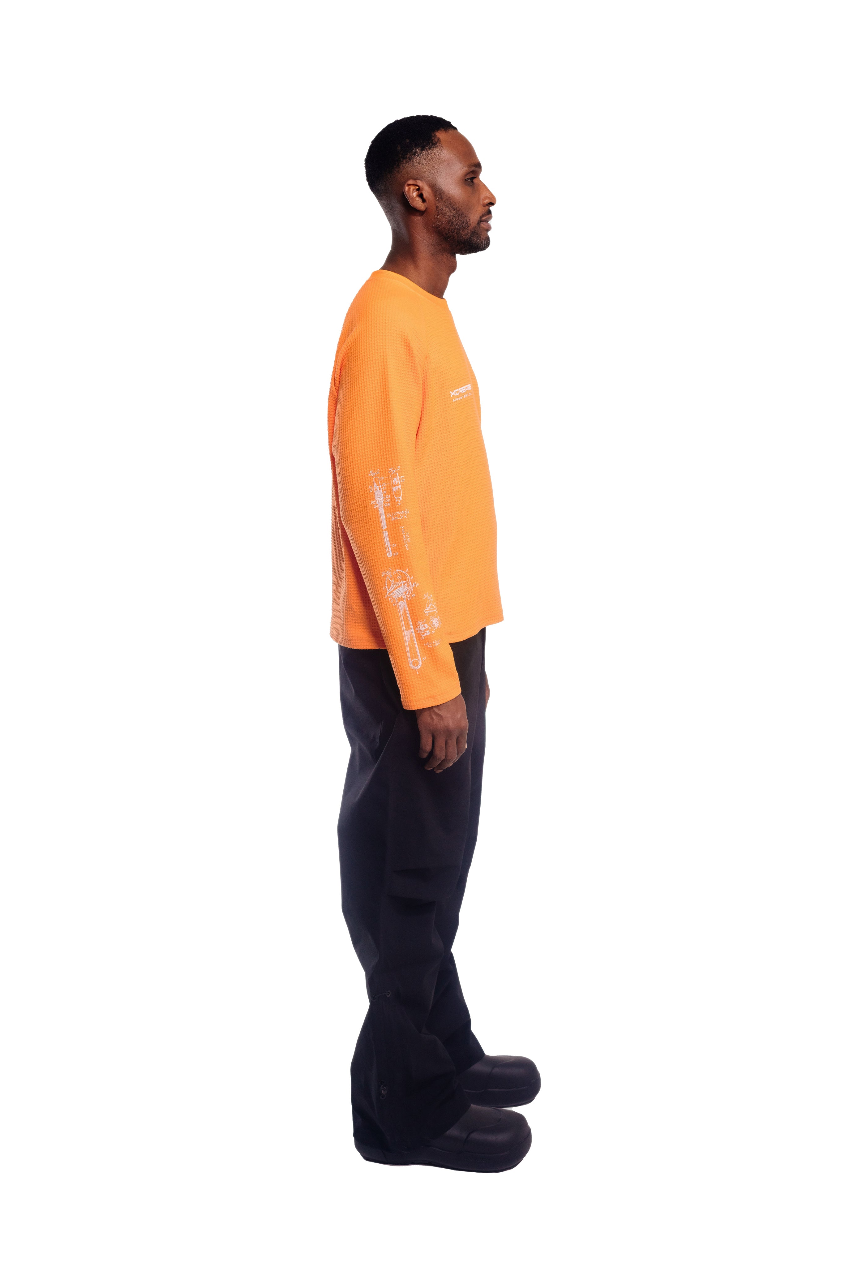 baserange Omo Longsleeve オレンジ BASERANGE】OMO LONG SLEEVE/MINO RED | TOLMA.