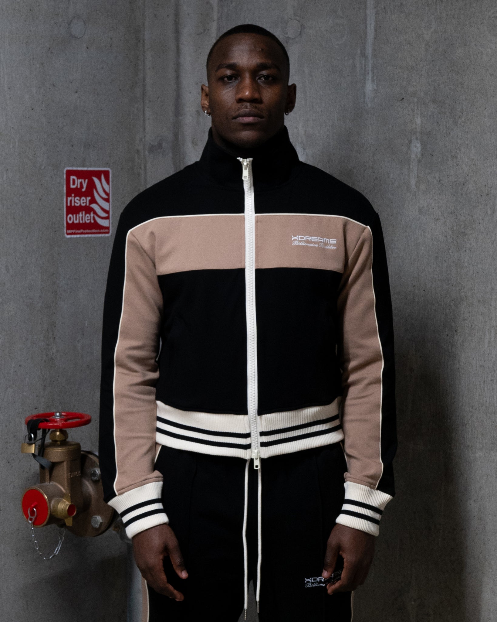 Coal + Sand Track Uniform Top