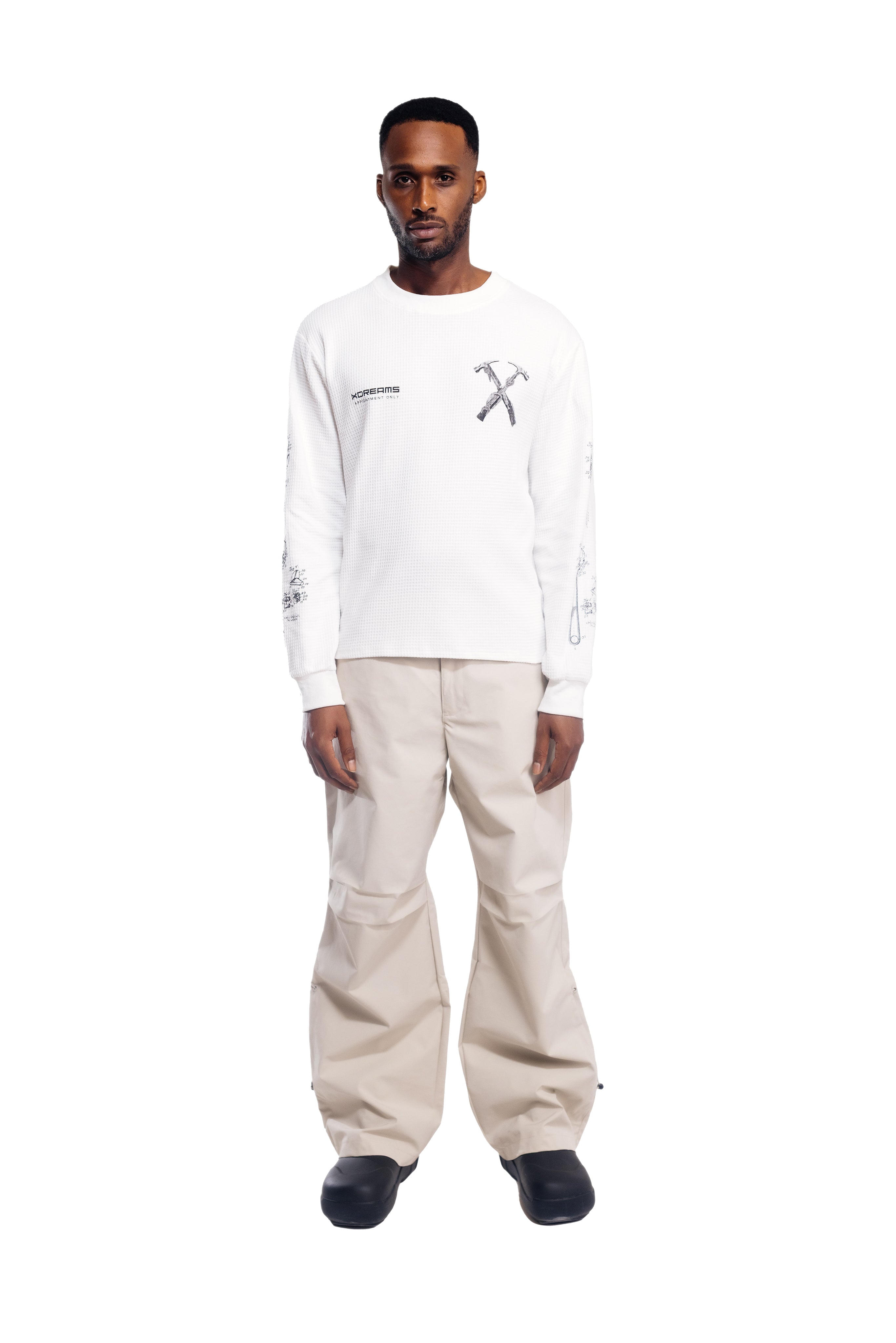 X Tools Long Sleeve - Chalk